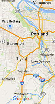 Parc Bethany location map